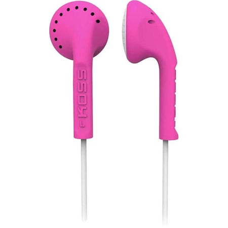 Koss Koss KE10P Scalped Stereo Earbuds - Pink KE10P